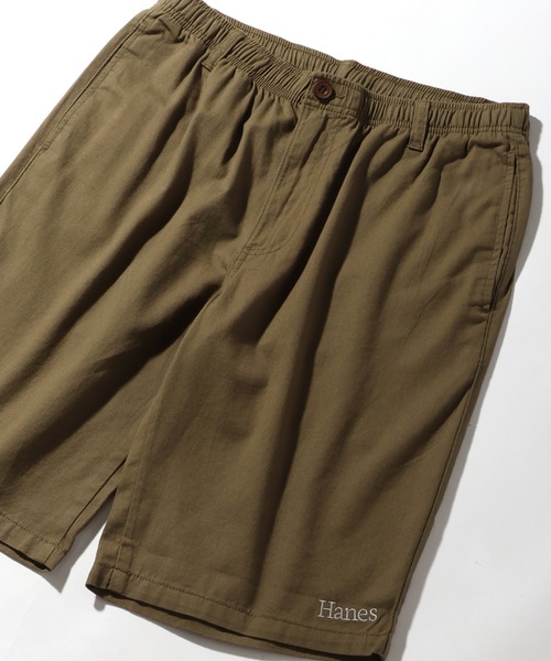 HANES(ヘインズ)の「【HANES/ヘインズ】チノクロス リラクシングショートパンツ(その他パンツ・メンズ・ブラック/ベージュ/ネイビー/カーキ・M/L/LL)」の16枚目の写真
