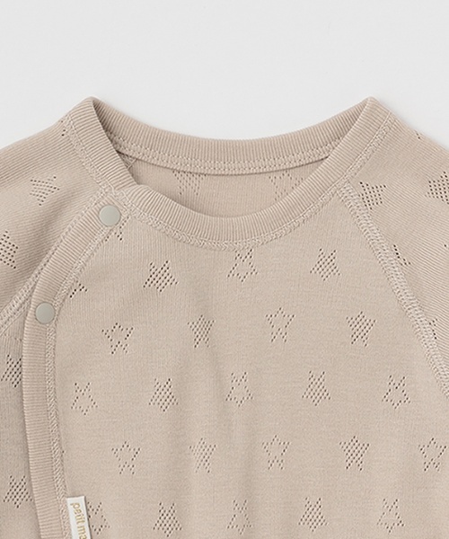 petit main（プティマイン）の「【弱酸性】2WAYオール2P（肌着・キッズ・ライラック/ライトカーキ/ピンク/ベージュ・50-70cm）」の19枚目の写真