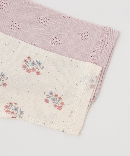 petit main（プティマイン）の「【弱酸性】2WAYオール2P（肌着・キッズ・ライラック/ライトカーキ/ピンク/ベージュ・50-70cm）」の7枚目の写真