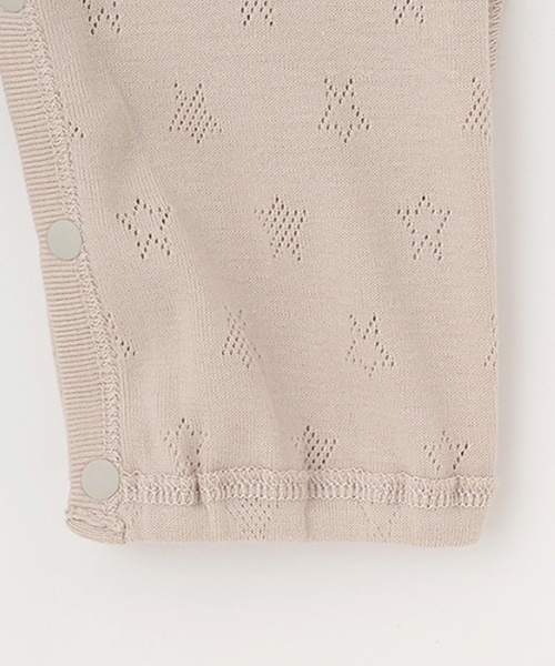 petit main（プティマイン）の「【弱酸性】2WAYオール2P（肌着・キッズ・ライラック/ライトカーキ/ピンク/ベージュ・50-70cm）」の9枚目の写真