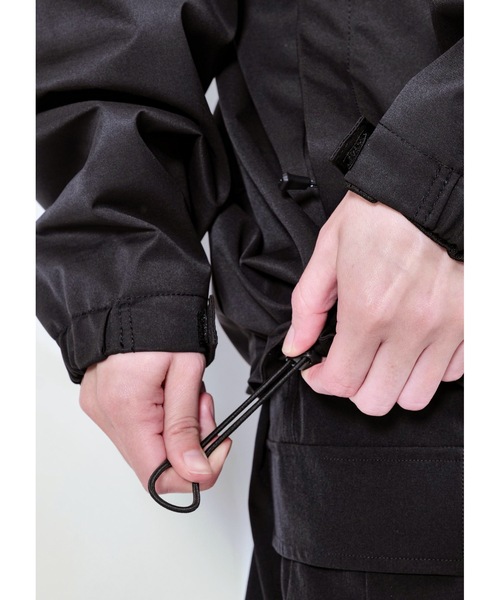 APPLEBUM（アップルバム）の「Shell Jacket（ブルゾン・メンズ・ブラック・X-LARGE/LARGE/MEDIUM）」の2枚目の写真