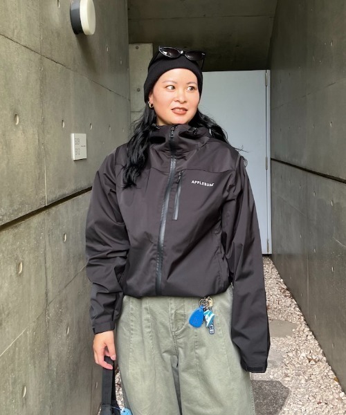 APPLEBUM(アップルバム)の「Shell Jacket(ブルゾン・メンズ・ブラック・X-LARGE/LARGE/MEDIUM)」の16枚目の写真