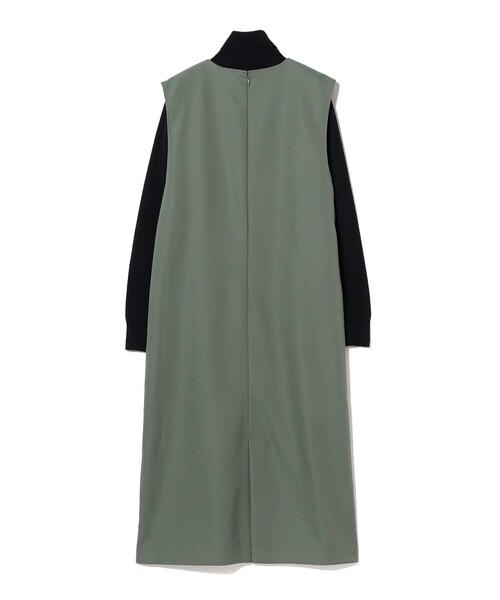 B:MING by BEAMS（ビーミングバイビームス）の「タートルネック ニット × スキッパー ワンピース セット（S～M）（ワンピース・レディース・グリーン系その他/ブラウン系その他/ブラック・MEDIUM/SMALL）」の10枚目の写真