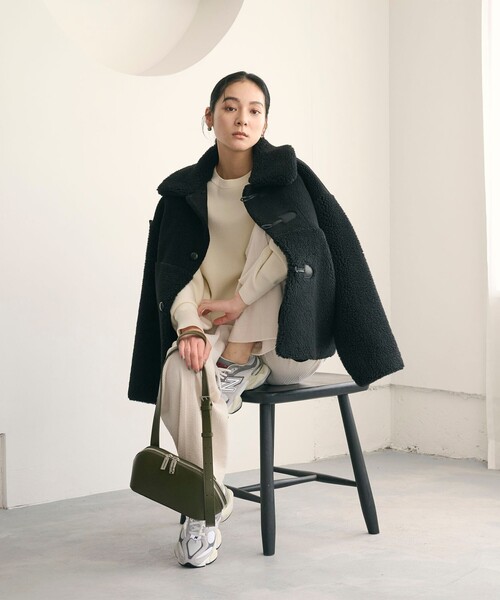 ADD CULUMN（アドカラム）の「＜ADD CULUMN＞FIGRE BODYBAG/ショルダーバッグ（ショルダーバッグ・レディース・ブラック/オリーブ・FREE）」の12枚目の写真