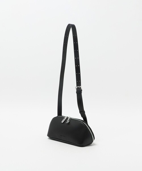 美品 ADD CULUMN FIGRE ボディバッグ ショルダーバッグ ブラック ADD CULUMN ショルダーバッグ バッグ 「ADD CULUMN/アドカラム