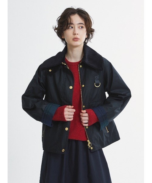 Barbour バブアー　黒ブルゾン Barbour ブルゾン アウター (バブアー）BEDALE WAXED COTTON