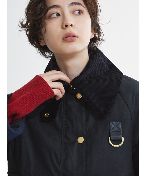 Barbour（バブアー）の「【CATTON / キャットン】 ワックス ジャケット（ブルゾン・レディース・グリーン/ブラック・6/8/10）」の22枚目の写真