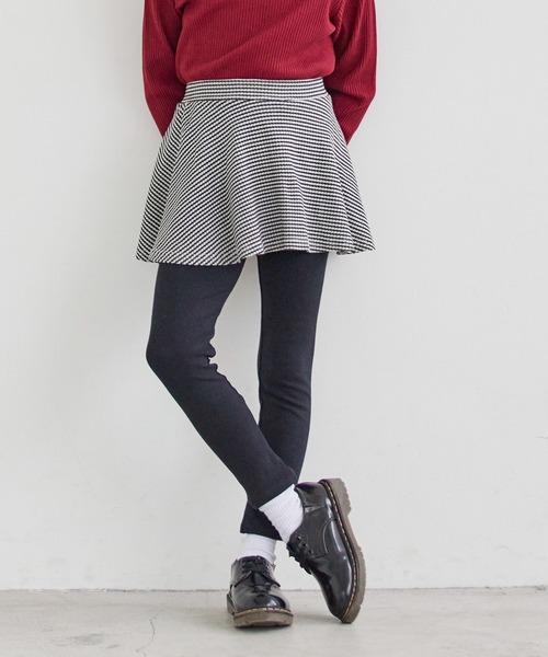 ever closet（エバークローゼット）の「総柄ストレッチスカッツ(フレアタイプ)（スカート・キッズ・ブルー系その他2/グリーン系1/ピンク系/ホワイト系その他5/ブルー系その他7/ブラウン系3/グレー系/パープル系その他7/ブラウン系その他3/ベージュ系2/ベージュ系その他/ブルー系2/ブラウン系その他6/ライトグレー系3/ブルー系その他/ブラック系その他2/ブルー系その他3/パープル系その他/ベージュ系その他4/ブラウン系1/グリーン系その他/グレー系その他/ブラック系その他6・160cm/80ｃｍ/90cm/100cm/130cm/120cm/110cm/150cm/140cm）」の5枚目の写真