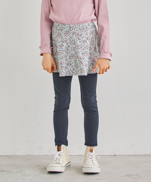 ever closet（エバークローゼット）の「総柄ストレッチスカッツ(フレアタイプ)（スカート・キッズ・ブルー系その他2/グリーン系1/ピンク系/ホワイト系その他5/ブルー系その他7/ブラウン系3/グレー系/パープル系その他7/ブラウン系その他3/ベージュ系2/ベージュ系その他/ブルー系2/ブラウン系その他6/ライトグレー系3/ブルー系その他/ブラック系その他2/ブルー系その他3/パープル系その他/ベージュ系その他4/ブラウン系1/グリーン系その他/グレー系その他/ブラック系その他6・160cm/80ｃｍ/90cm/100cm/130cm/120cm/110cm/150cm/140cm）」の16枚目の写真