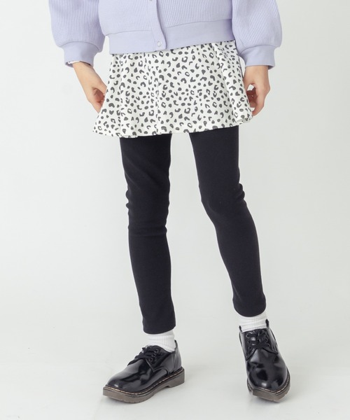 ever closet（エバークローゼット）の「総柄ストレッチスカッツ(フレアタイプ)（スカート・キッズ・ブルー系その他2/グリーン系1/ピンク系/ホワイト系その他5/ブルー系その他7/ブラウン系3/グレー系/パープル系その他7/ブラウン系その他3/ベージュ系2/ベージュ系その他/ブルー系2/ブラウン系その他6/ライトグレー系3/ブルー系その他/ブラック系その他2/ブルー系その他3/パープル系その他/ベージュ系その他4/ブラウン系1/グリーン系その他/グレー系その他/ブラック系その他6・160cm/80ｃｍ/90cm/100cm/130cm/120cm/110cm/150cm/140cm）」の2枚目の写真
