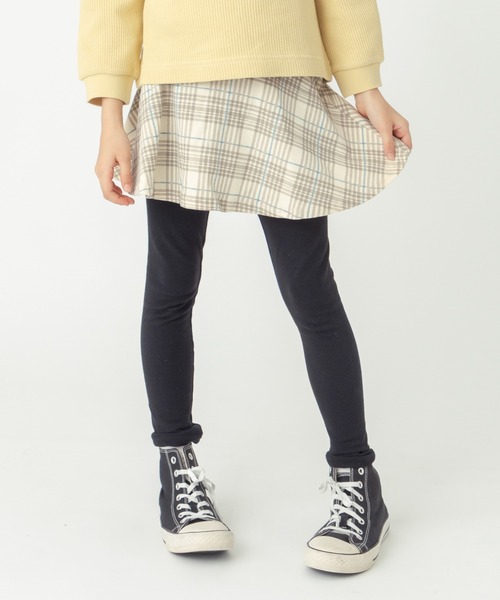 ever closet（エバークローゼット）の「総柄ストレッチスカッツ(フレアタイプ)（スカート・キッズ・ブルー系その他2/グリーン系1/ピンク系/ホワイト系その他5/ブルー系その他7/ブラウン系3/グレー系/パープル系その他7/ブラウン系その他3/ベージュ系2/ベージュ系その他/ブルー系2/ブラウン系その他6/ライトグレー系3/ブルー系その他/ブラック系その他2/ブルー系その他3/パープル系その他/ベージュ系その他4/ブラウン系1/グリーン系その他/グレー系その他/ブラック系その他6・160cm/80ｃｍ/90cm/100cm/130cm/120cm/110cm/150cm/140cm）」の8枚目の写真