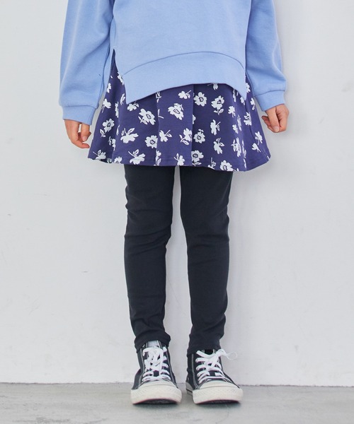 ever closet（エバークローゼット）の「総柄ストレッチスカッツ(フレアタイプ)（スカート・キッズ・ブルー系その他2/グリーン系1/ピンク系/ホワイト系その他5/ブルー系その他7/ブラウン系3/グレー系/パープル系その他7/ブラウン系その他3/ベージュ系2/ベージュ系その他/ブルー系2/ブラウン系その他6/ライトグレー系3/ブルー系その他/ブラック系その他2/ブルー系その他3/パープル系その他/ベージュ系その他4/ブラウン系1/グリーン系その他/グレー系その他/ブラック系その他6・160cm/80ｃｍ/90cm/100cm/130cm/120cm/110cm/150cm/140cm）」の17枚目の写真
