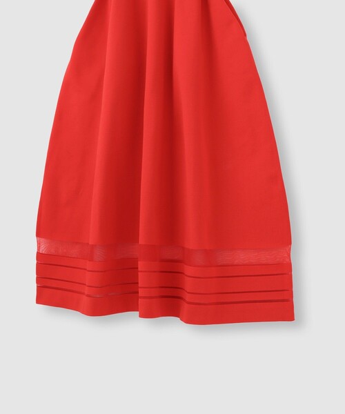 allureville（アルアバイル）の「◇ ウエストマークリブワンピース（ワンピース・レディース・レッド/ブラック/ベージュ・2）」の19枚目の写真