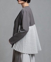 MARECHAL TERRE（マルシャルテル）の「プリーツジャケット（テーラードジャケット）」