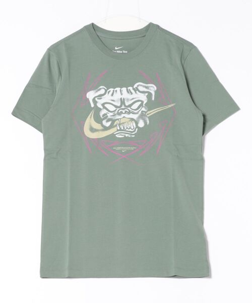 NIKE（ナイキ）の「《NIKEアパレル》AS M NK TEE MODERN FITNESS（Tシャツ/カットソー・メンズ・ブラック/グリーン系その他/ダークブラウン・S/M/L/XL/2XL）」の3枚目の写真