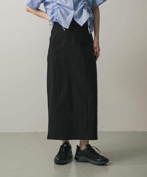 SENSE OF PLACE by URBAN RESEARCH（センスオブプレイスバイアーバンリサーチ）の「ストレッチタイトスカート（スカート・レディース・ブラウン/ブラック/ライトベージュ/チャコールグレー・X-SMALL/SMALL/MEDIUM/LARGE/TALL）」の2枚目の写真