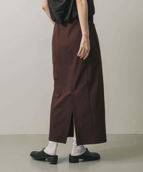 SENSE OF PLACE by URBAN RESEARCH（センスオブプレイスバイアーバンリサーチ）の「ストレッチタイトスカート（スカート・レディース・ブラウン/ブラック/ライトベージュ/チャコールグレー・X-SMALL/SMALL/MEDIUM/LARGE/TALL）」の15枚目の写真