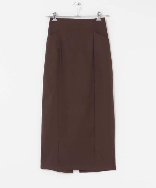 SENSE OF PLACE by URBAN RESEARCH（センスオブプレイスバイアーバンリサーチ）の「ストレッチタイトスカート（スカート・レディース・ブラウン/ブラック/ライトベージュ/チャコールグレー・X-SMALL/SMALL/MEDIUM/LARGE/TALL）」の19枚目の写真