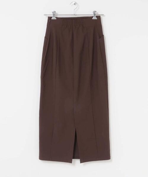 SENSE OF PLACE by URBAN RESEARCH（センスオブプレイスバイアーバンリサーチ）の「ストレッチタイトスカート（スカート・レディース・ブラウン/ブラック/ライトベージュ/チャコールグレー・X-SMALL/SMALL/MEDIUM/LARGE/TALL）」の9枚目の写真