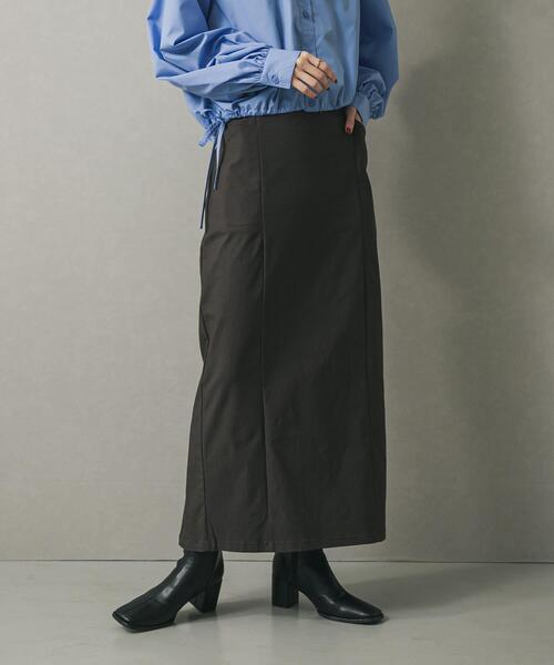 SENSE OF PLACE by URBAN RESEARCH（センスオブプレイスバイアーバンリサーチ）の「ストレッチタイトスカート（スカート・レディース・ブラウン/ブラック/ライトベージュ/チャコールグレー・X-SMALL/SMALL/MEDIUM/LARGE/TALL）」の7枚目の写真