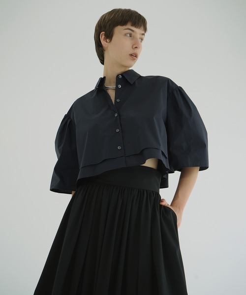 CLANE（クラネ）の「LAYERED NUANCE SHIRTS（シャツ/ブラウス）」 - WEAR