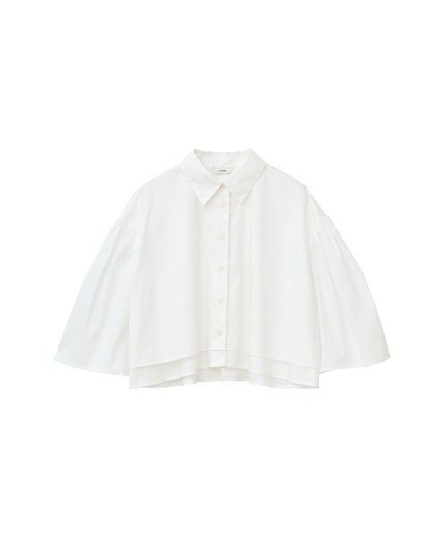 CLANE LAYERED NUANCE SHIRTS ホワイト 1サイズ LAYERED NUANCE SHIRTS（シャツ/ブラウス）｜CLANE（クラネ）の