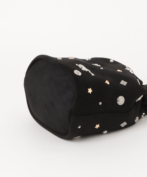 Three Four Time（ｽﾘｰﾌｫｰﾀｲﾑ）の「スエードスタッズドロストBAG（トートバッグ・レディース・キャメル/ブラック/カーキ・FREE）」の12枚目の写真