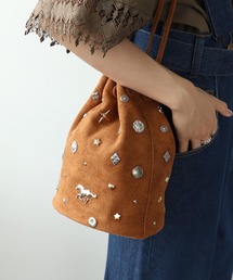 Three Four Time | スエードスタッズドロストBAG(トートバッグ)