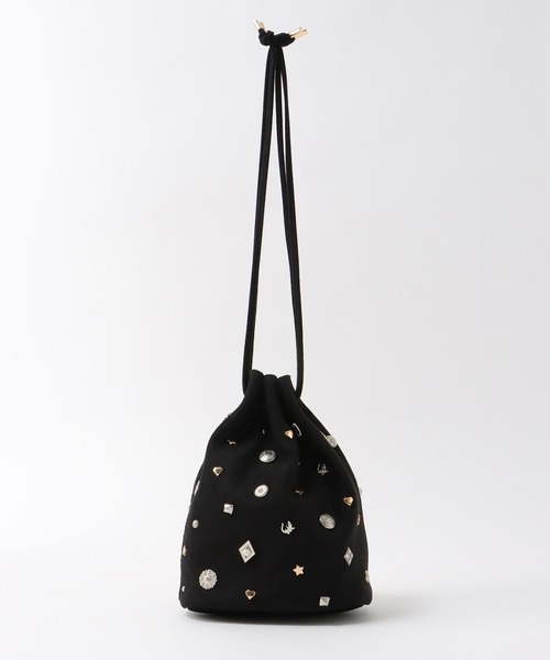 Three Four Time（ｽﾘｰﾌｫｰﾀｲﾑ）の「スエードスタッズドロストBAG（トートバッグ・レディース・キャメル/ブラック/カーキ・FREE）」の21枚目の写真