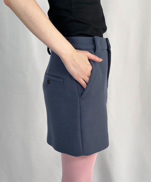 G.V.G.V.（ジーヴィージーヴィー）の「MINI SKIRT（スカート・レディース・マジェンタ/ブラック/ネイビー・36/38）」の7枚目の写真