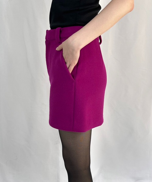 G.V.G.V.（ジーヴィージーヴィー）の「MINI SKIRT（スカート・レディース・マジェンタ/ブラック/ネイビー・36/38）」の10枚目の写真