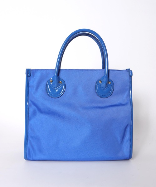 Three Four Time（ｽﾘｰﾌｫｰﾀｲﾑ）の「撥水加工スクエアトート（トートバッグ・レディース・レッド/ブラック/ブルー・FREE）」の12枚目の写真