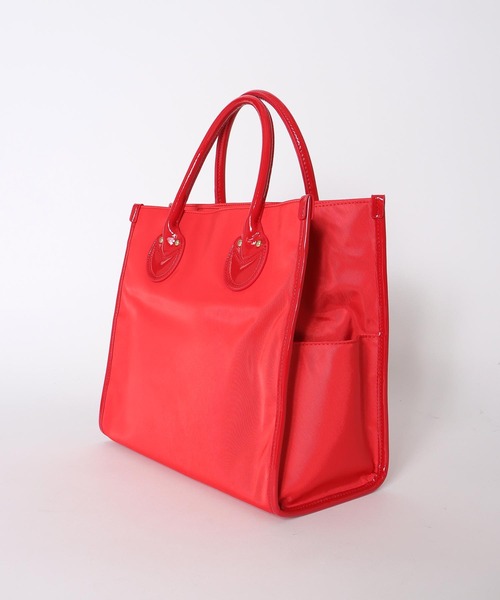 Three Four Time（ｽﾘｰﾌｫｰﾀｲﾑ）の「撥水加工スクエアトート（トートバッグ・レディース・レッド/ブラック/ブルー・FREE）」の15枚目の写真