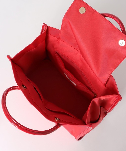 Three Four Time（ｽﾘｰﾌｫｰﾀｲﾑ）の「撥水加工スクエアトート（トートバッグ・レディース・レッド/ブラック/ブルー・FREE）」の19枚目の写真