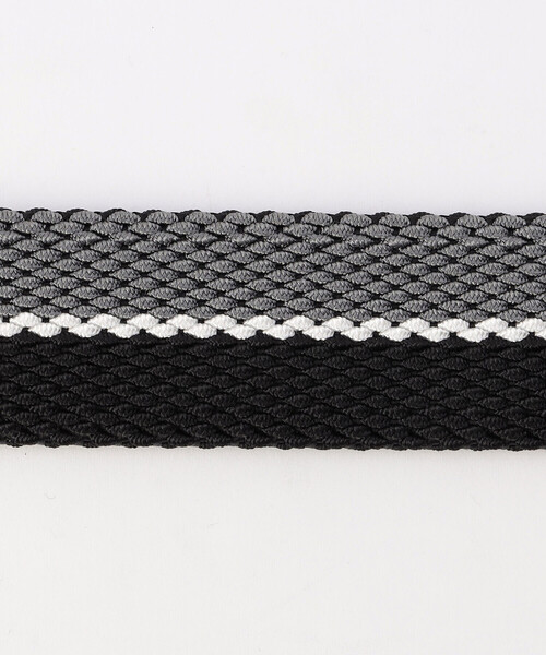 COMME CA ISM（コムサイズム）の「【リバーシブル】ゴムメッシュ ベルト（ベルト・メンズ・ブラック系その他/チャコール/ネイビー・FREE）」の4枚目の写真