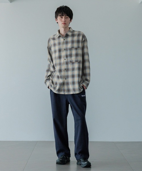 LOWRYS FARM（ローリーズファーム）の「【LFM(U)】ビエラチェックシャツ　 591777（シャツ/ブラウス・メンズ・ブルー/グリーン/ライトブルー/ブラック・LARGE/MEDIUM）」の5枚目の写真