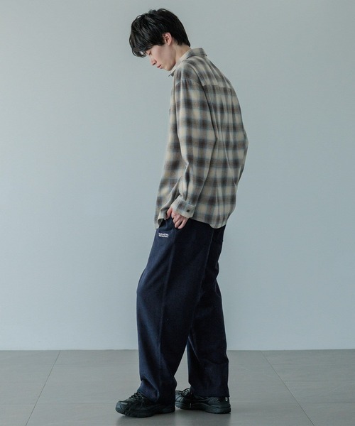 LOWRYS FARM（ローリーズファーム）の「【LFM(U)】ビエラチェックシャツ　 591777（シャツ/ブラウス・メンズ・ブルー/グリーン/ライトブルー/ブラック・LARGE/MEDIUM）」の6枚目の写真