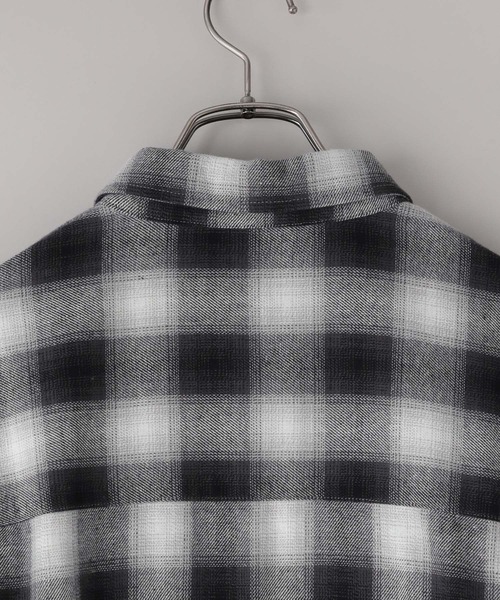 LOWRYS FARM（ローリーズファーム）の「【LFM(U)】ビエラチェックシャツ　 591777（シャツ/ブラウス・メンズ・ブルー/グリーン/ライトブルー/ブラック・LARGE/MEDIUM）」の17枚目の写真