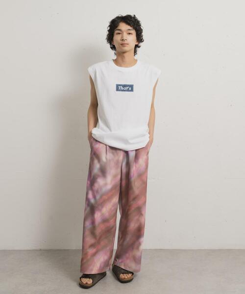 THE GOODLAND MARKET(ザグッドランドマーケット)の「『別注』That’s×TGM The Nosleeve TGM(タンクトップ・メンズ・ホワイト/ブラック・MEDIUM/LARGE)」の19枚目の写真