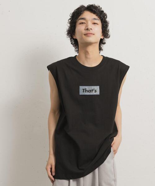 THE GOODLAND MARKET(ザグッドランドマーケット)の「『別注』That’s×TGM The Nosleeve TGM(タンクトップ・メンズ・ホワイト/ブラック・MEDIUM/LARGE)」の12枚目の写真