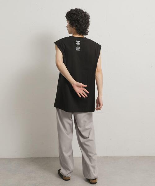 THE GOODLAND MARKET(ザグッドランドマーケット)の「『別注』That’s×TGM The Nosleeve TGM(タンクトップ・メンズ・ホワイト/ブラック・MEDIUM/LARGE)」の7枚目の写真