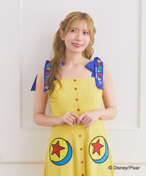 Disney（ディズニー）の「ピクサー/ピクサーボールワンピース（ワンピース・レディース・ライトイエロー・FREE）」の2枚目の写真