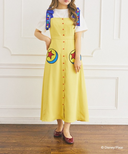 Disney（ディズニー）の「ピクサー/ピクサーボールワンピース（ワンピース・レディース・ライトイエロー・FREE）」の6枚目の写真