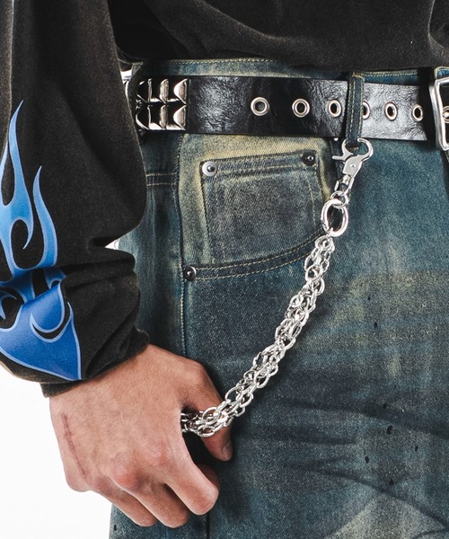 SHORT ROUND(ショートラウンド)の「SHORT ROUND/ユニオンウォレットチェーン(ウォレットチェーン・メンズ・その他1/その他2/その他3/その他4・FREE)」の2枚目の写真