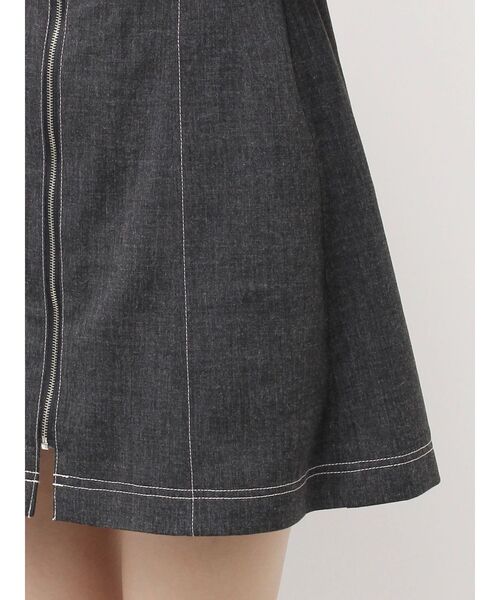 CALNAMUR(カルナムール)の「クロップドジャケット&ミニワンピースセット(ワンピース・レディース・グレー/ブルー・FREE)」の8枚目の写真