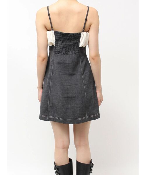 CALNAMUR(カルナムール)の「クロップドジャケット&ミニワンピースセット(ワンピース・レディース・グレー/ブルー・FREE)」の13枚目の写真