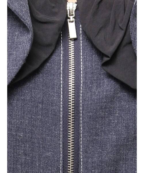 CALNAMUR(カルナムール)の「クロップドジャケット&ミニワンピースセット(ワンピース・レディース・グレー/ブルー・FREE)」の15枚目の写真