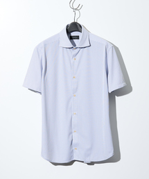 ハイストレッチ バックストライプ半袖シャツ【FLEX SHIRTS】
