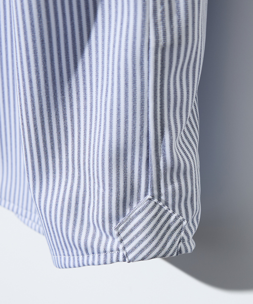 ABAHOUSE(アバハウス)の「ハイストレッチ バックストライプ半袖シャツ【FLEX SHIRTS】(シャツ/ブラウス・メンズ・グレー/ブルー/ネイビー・44/46/48/50)」の6枚目の写真