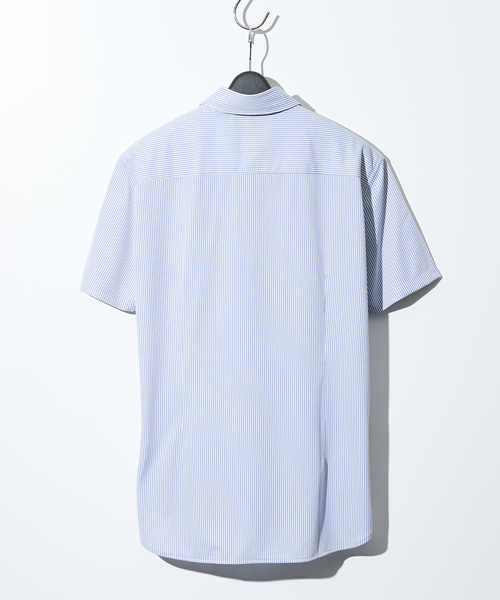ABAHOUSE(アバハウス)の「ハイストレッチ バックストライプ半袖シャツ【FLEX SHIRTS】(シャツ/ブラウス・メンズ・グレー/ブルー/ネイビー・44/46/48/50)」の7枚目の写真